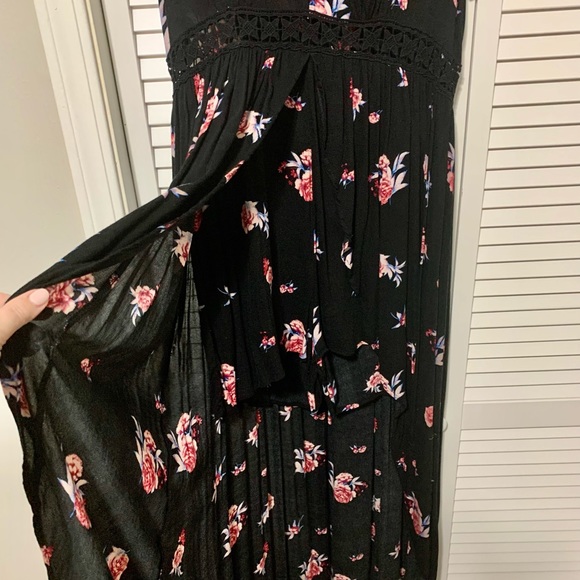 Xhilaration Floral Romper Dress - Picture 2 of 3